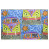 犬お洒落と猫の織物 ファブリック (ファットクウォーター)