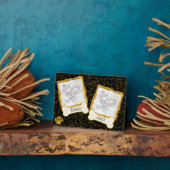 犬お洒落の写真の表示自分で作成 フォトプラーク (側面)