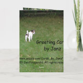 犬からのハッピーバースデー! カード (裏面)