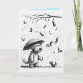 犬からの父の日カード カード (正面)