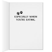 犬から父おもしろいの日札を見上げる (内側 (右))