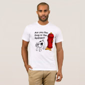 犬か消火栓か?Tシャツ Tシャツ (正面フル)