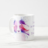 犬がいるかどうかだけが問題だ コーヒーマグカップ (正面左)