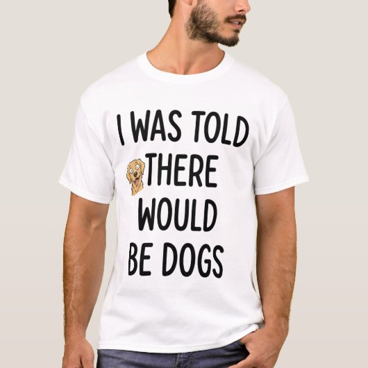 犬がいるはず Tシャツ (正面)