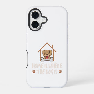犬がいればそこがおうち iPhone 16ケース