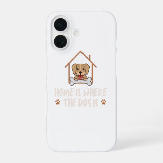 犬がいればそこがおうち iPhone 16ケース
