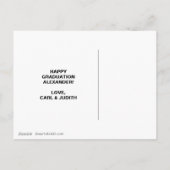 犬がインターネットを愛する理由のおもしろい卒業 案内ポストカード (裏面)