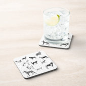 犬がコースターセットを生む コースター (右側)