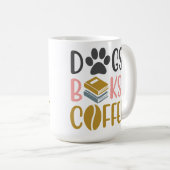 犬がコーヒーを予約する コーヒーマグカップ (正面右)