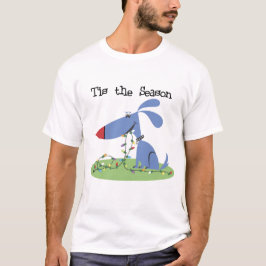犬がシーズンホリデーTシャツとギフト Tシャツ