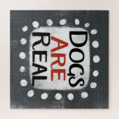 犬がジグソー実在パズル ジグソーパズル (横)