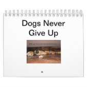 犬がストーリ与えブックカレンダーを起動しない カレンダー (カバー)