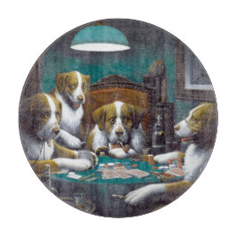 犬がポーカーをする カッシウス・マーセラス・クーリッジ 1894 カッティングボード