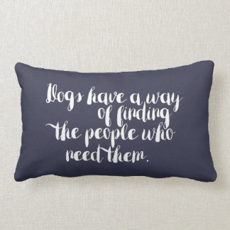 犬が人を見つける方法 – 枕