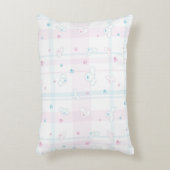 犬が付いているかわいいパターン アクセントクッション (正面(垂直))