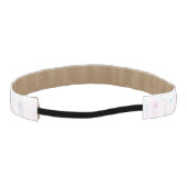 犬が付いているかわいいパターン アスレチックヘッドバンド (裏面)