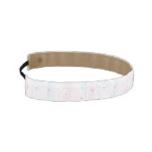 犬が付いているかわいいパターン アスレチックヘッドバンド (左)