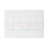 犬が付いているかわいいパターン 招待状ベリーバンド (裏面例)