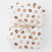 犬が前足で歩く ラッピングペーパーシート (インサイチュ)