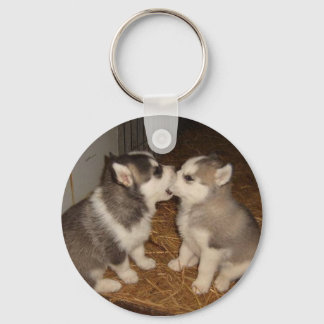 犬が口を噛む キーホルダー