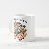 犬が大好き! 🐾 コーヒーマグカップ (正面左)