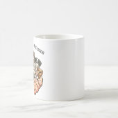 犬が大好き! 🐾 コーヒーマグカップ (中央)