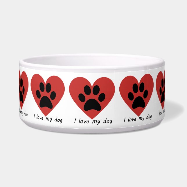 犬が大好き ボウル (正面)