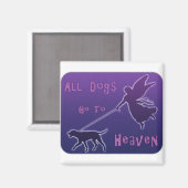 犬が天国へ マグネット (正面/裏面)