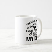 犬が好きだ コーヒーマグカップ (正面右)