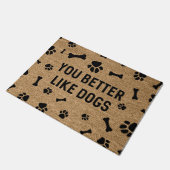 犬が好きだ ドアマット (アングル)