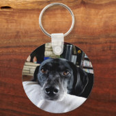 犬が好きだ |写真 キーホルダー (正面)