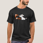 犬が好きだ Tシャツ (正面)