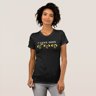 犬が好きだ Tシャツ