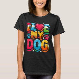 犬が好きだ Tシャツ