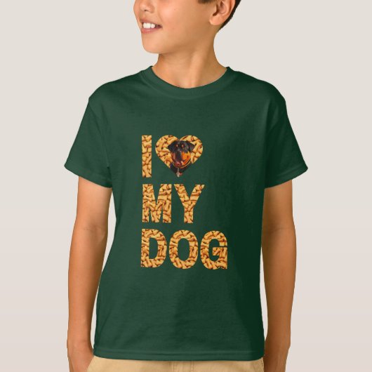 犬が好きだ Tシャツ (正面)