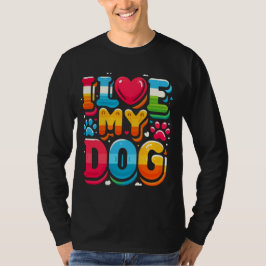 犬が好きだ Tシャツ