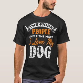 犬が好きだ Tシャツ