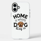 犬が家に帰る Case-Mate iPhoneケース (裏面)