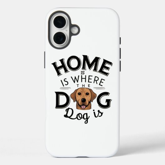 犬が家に帰る Case-Mate iPhoneケース (裏面)