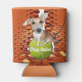 犬が支配する！ 缶クーラー (裏面)