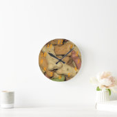 犬が時計を扱う ラウンド壁時計 (ホーム)