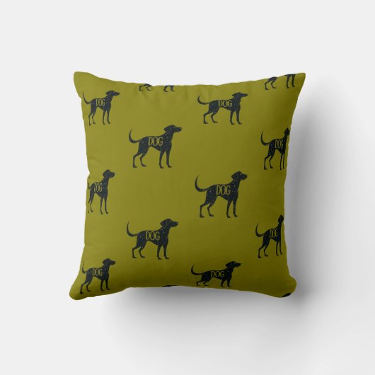 犬が最高のだ クッション (裏面)