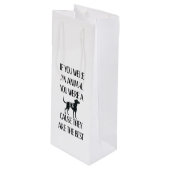 犬が最高のだ ワインギフトバッグ (正面アングル)