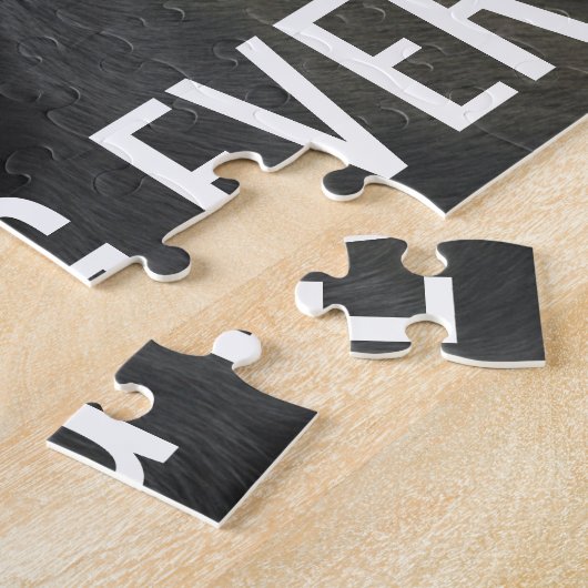 犬が最高のペットの写真パーソナライズされたを名前にする ジグソーパズル (側面)