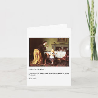 犬が母のデイカードを扱う カード