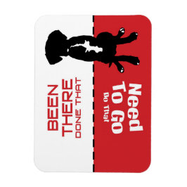 犬が消えたトイレの磁石 – 犬を外に出す マグネット