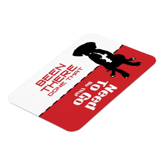 犬が消えたトイレの磁石 – 犬を外に出す マグネット (左側)