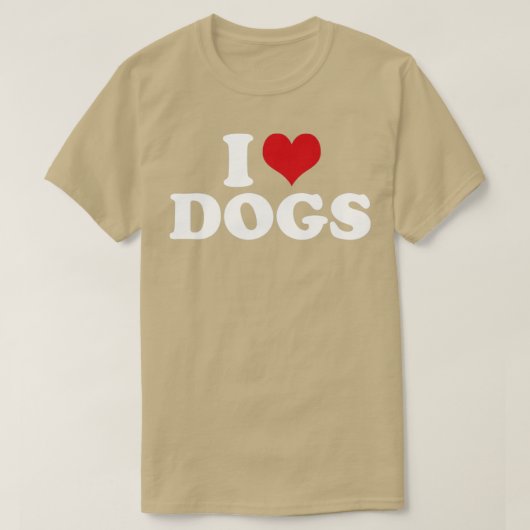 犬が犬を愛する1 Tシャツ (デザイン正面)