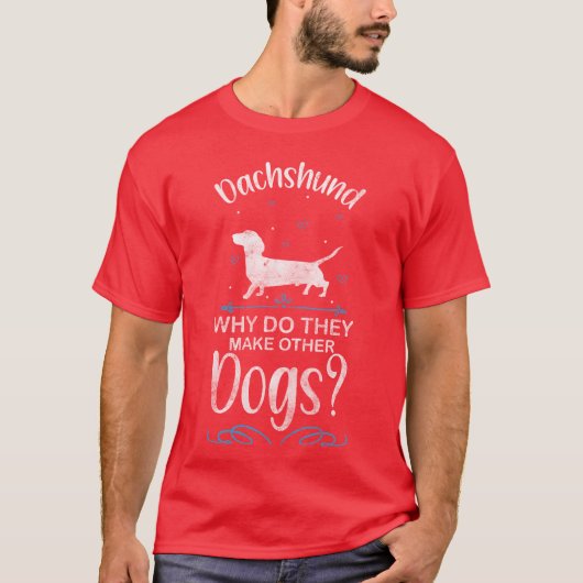 犬が犬を飼うおもしろい学校 Tシャツ (正面)