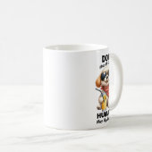 犬が私を幸せにしてくれる コーヒーマグカップ (正面右)